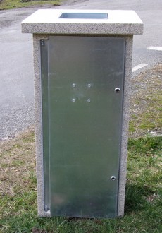 Détail sortie cendrier